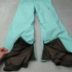 Burton Snow Pants Womens Small 30x28 Teal Insulated Snowboard Nylon Waterproof‎